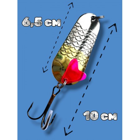 Блесна колеблющаяся 24 грамм color 04 SPOON10001 Т