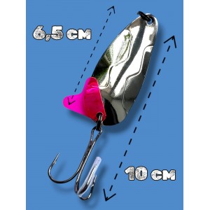 Блесна колеблющаяся 25 грамм color 01 SPOON10020 Т Блесна колеблющаяся 25 грамм color 01 SPOON10020 Т