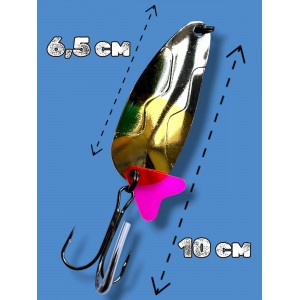 Блесна колеблющаяся 25 грамм color 04 SPOON10020 Т Блесна колеблющаяся 25 грамм color 04 SPOON10020 Т