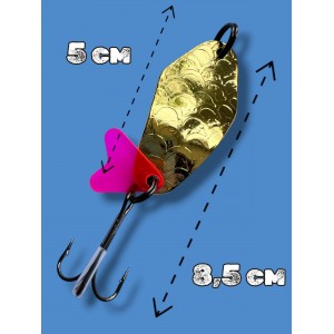 Блесна колеблющаяся 24 грамм color 03 SPOON10004 Т