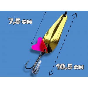 Блесна колеблющаяся 21 грамм color 03 SPOON10022 Т