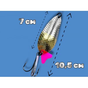 Блесна колеблющаяся 32 грамм color 04 SPOON10002 Т