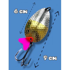 Блесна колеблющаяся 28 грамм color 04 SPOON10006 Т