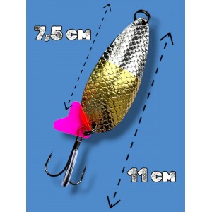 Блесна колеблющаяся 30 грамм color 04 SPOON10009 Т