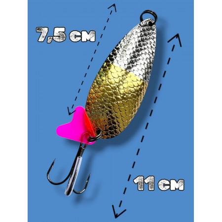 Блесна колеблющаяся 30 грамм color 04 SPOON10009 Т