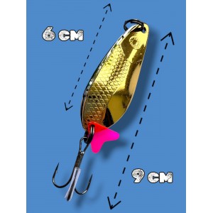 Блесна двойная шумовая колеблющаяся 21 грамм color 05 SPOON22006 Т