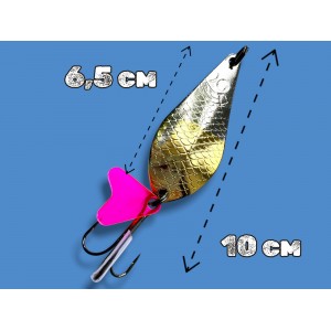 Блесна колеблющаяся 28 грамм color 04 SPOON10011 Т 