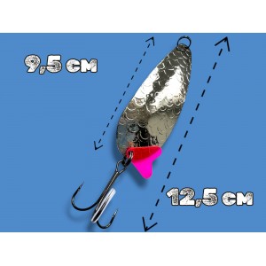 Блесна колеблющаяся 38 грамм color 01 SPOON10023 Т 