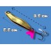 Блесна двойная шумовая колеблющаяся 21 грамм color 05 SPOON22002 Т