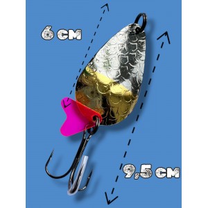 Блесна колеблющаяся 28 грамм color 04 SPOON10019 Т 