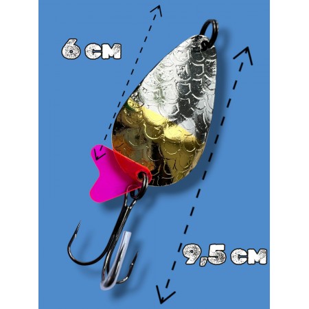 Блесна колеблющаяся 28 грамм color 04 SPOON10019 Т 