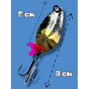 Блесна колеблющаяся 21 грамм color 04 SPOON10003 Т 
