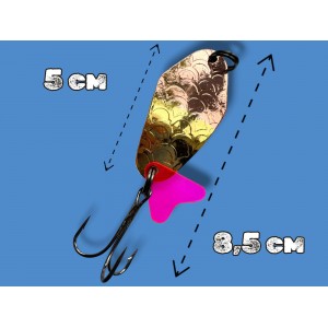 Блесна колеблющаяся 24 грамм color 05 SPOON10004 Т Блесна колеблющаяся 24 грамм color 05 SPOON10004 Т