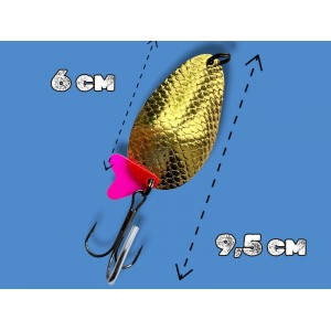 Блесна колеблющаяся 28 грамм color 03 SPOON10006 Т 