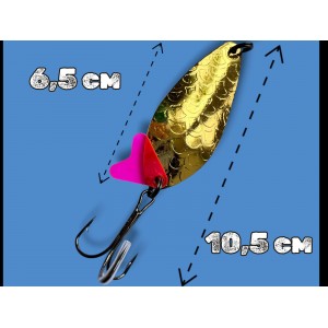 Блесна колеблющаяся 28 грамм color 03 SPOON10008 Т 