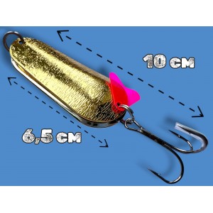 Блесна двойная шумовая колеблющаяся 24 грамм color 05 SPOON22012 Т