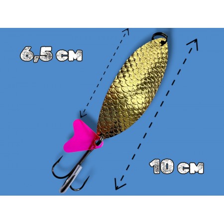 Блесна колеблющаяся 21 грамм color 03 SPOON10010 Т 