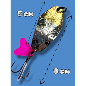Блесна колеблющаяся 24 грамм color 04 SPOON10004 Т Блесна колеблющаяся 24 грамм color 04 SPOON10004 Т