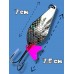 Блесна двойная шумовая колеблющаяся 28 грамм color 04 SPOON22005 Т