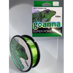 Монофильная леска Goanna 100 метров 0,20 мм 4,85 кг Монофильная леска Goanna 100 метров 0,20 мм 4,85 кг