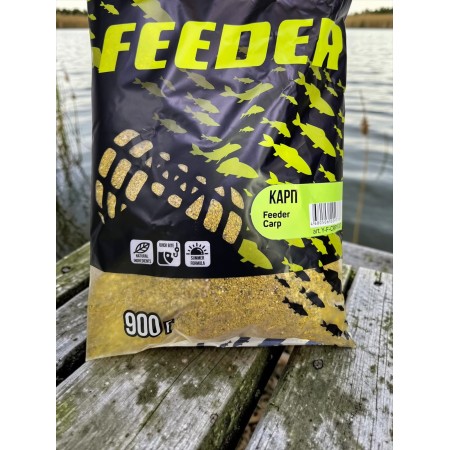 Прикормка FEEDER Карп 900 грамм