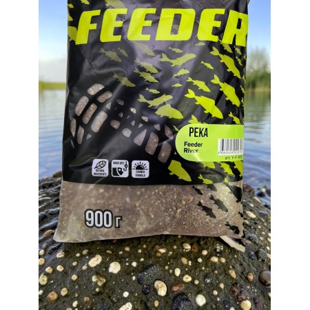 Прикормка FEEDER Река 900 грамм
