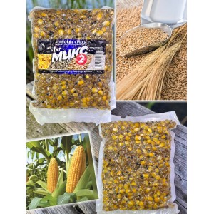 Зерновые смеси МИКС кукуруза,конопля,пшеница,бетаин 1 кг Зерновые смеси МИКС кукуруза,конопля,пшеница,бетаин 1 кг