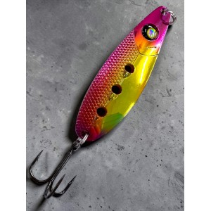 Блесна колебалка SPOON66001 92 мм color №D13 42 грамма Т