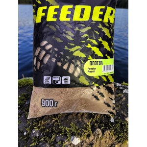 Прикормка Feeder плотва Feeder roach 900 грамм Прикормка Feeder плотва Feeder roach 900 грамм