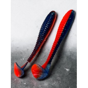 Виброхвост Catcher 2.75/7 см Star blue&Orange Виброхвост Catcher 2.75/7 см Star blue&Orange