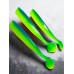 Виброхвост Chebak 3.15/8 см Blue lime