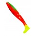 Виброхвост Guru 3.0/7,62 см Pepper Green &Orange LT