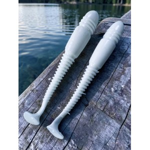 Виброхвост Minoga 3.75/9.5 см White