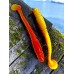 Виброхвост Minoga 3.75/9.5 см Orange&Yellow