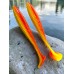 Виброхвост Shaggy 5,2/13 см Orange&Yellow