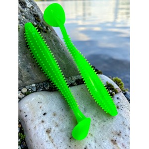 Виброхвост Shaggy 5,2/13 см Eletric Green 