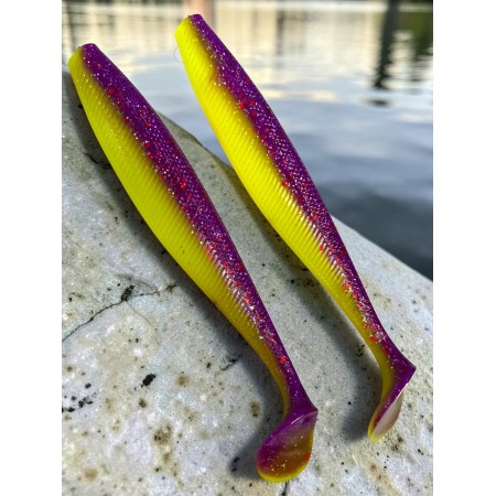 Виброхвост Trofey 5.5/14 см Fio&Acid lemon