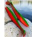 Виброхвост Trofey 5.5/14 см Pepper Green&Orange