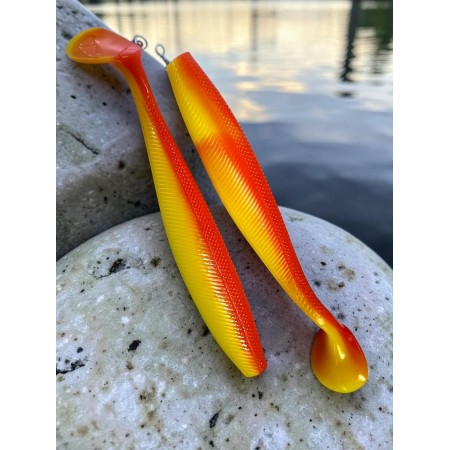 Виброхвост Trofey 5.5/14 см Orange&Yellow