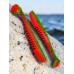 Виброхвост Varuna 4.33/11 см Pepper Green&Orange