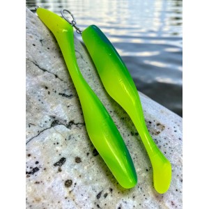 Виброхвост Vigor 3.75/9.5 см Blue Lime