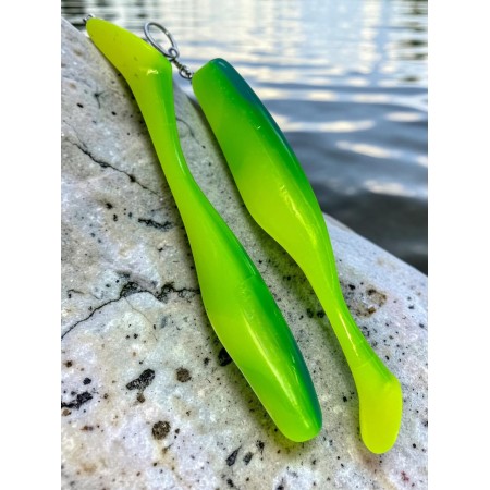 Виброхвост Vigor 3.75/9.5 см Blue Lime