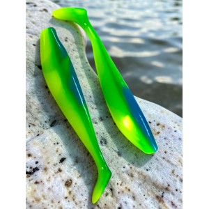 Виброхвост Zander 4/10.2 см Blue Lime