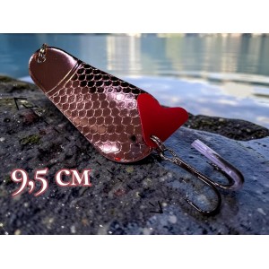 Блесна колеблющаяся 26 грамм медного цвета 9,5 см Sp