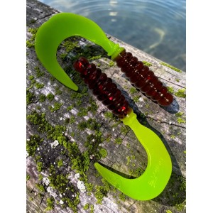 Твистер Credo 2.35 6,0 cm Rusty Gold&Lime