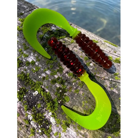 Твистер Credo 2.35 6,0 cm Rusty Gold&Lime