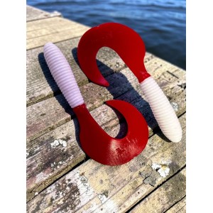 Твистер Credo 3,35/ 8,5 cm White RT