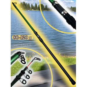 Удочка Taifun , тест 80–120 г, телескопическая