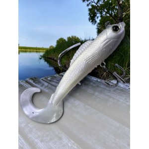 Силиконовая рыбка с крючками №5555 12 см color №006 Т,ех