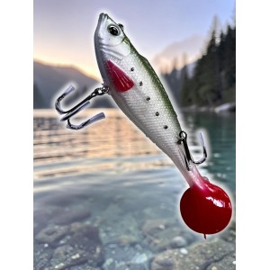 Силиконовая рыбка с крючками №5559 12 см color №018 Т,ех